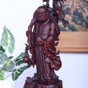 Đạt Ma Khất Thực Gỗ Tử Đàn