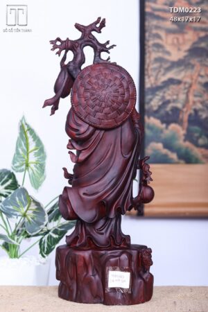 Đạt Ma Khất Thực Gỗ Tử Đàn