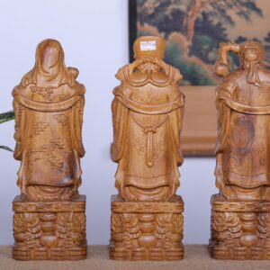 Tam Đa Phúc Lộc Thọ Gỗ Bách Xanh Mộc Châu