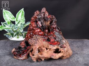 Di Lặc Tam Tiểu Gỗ Nu Trắc
