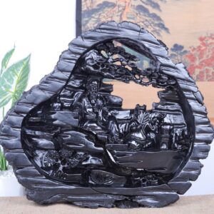 Thần Trà Gỗ Mun Sừng Khánh Hoà