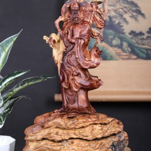 Tượng Đạt Ma Gỗ Cẩm