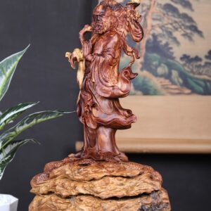 Tượng Đạt Ma Gỗ Cẩm