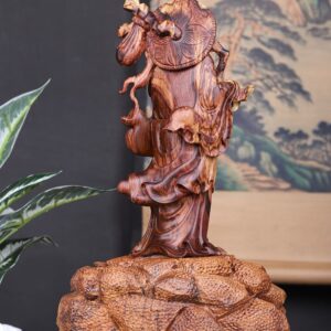 Tượng Đạt Ma Gỗ Cẩm