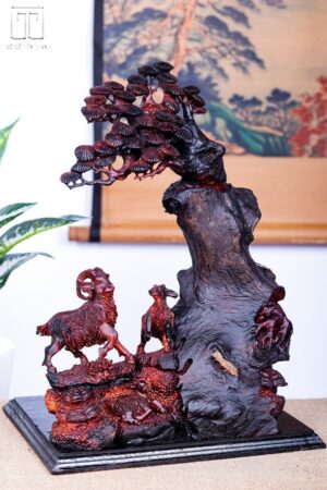 Tam Dương Đứng Tùng Gỗ Trắc