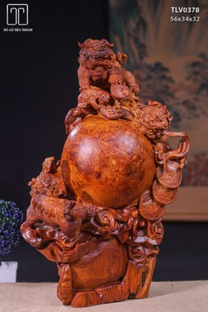 Tam Nghê Vờn Cầu Gỗ Nu Hương