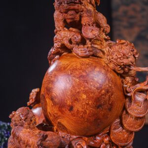 Tam Nghê Vờn Cầu Gỗ Nu Hương