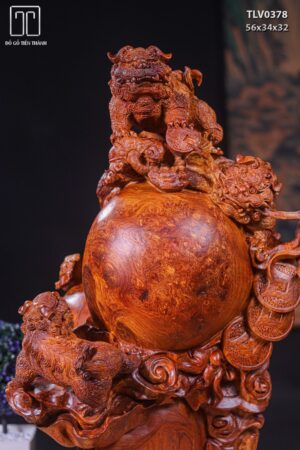 Tam Nghê Vờn Cầu Gỗ Nu Hương