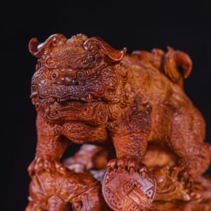 Tam Nghê Vờn Cầu Gỗ Nu Hương