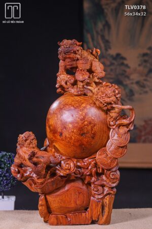 Tam Nghê Vờn Cầu Gỗ Nu Hương