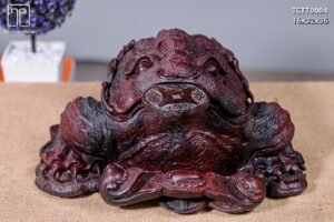 Cóc Thiềm Thừ Gỗ Trắc
