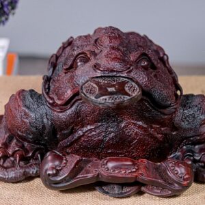 Cóc Thiềm Thừ Gỗ Trắc