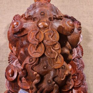 Cóc Thiềm Thừ Nhân Sâm Gỗ Hương
