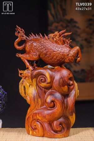 Kỳ Lân Gỗ Nu cẩm