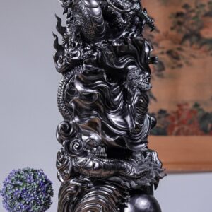 Đạt Ma Hàng Long Gỗ Mun Sừng Khánh Hoà