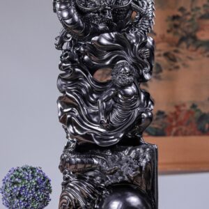 Đạt Ma Hàng Long Gỗ Mun Sừng Khánh Hoà