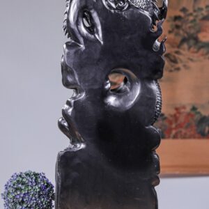Đạt Ma Hàng Long Gỗ Mun Sừng Khánh Hoà