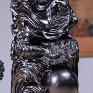 Đạt Ma Hàng Long Gỗ Mun Sừng Khánh Hoà