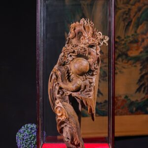 Nhất Long Vờn Ngọc Gỗ Thuỷ Tùng