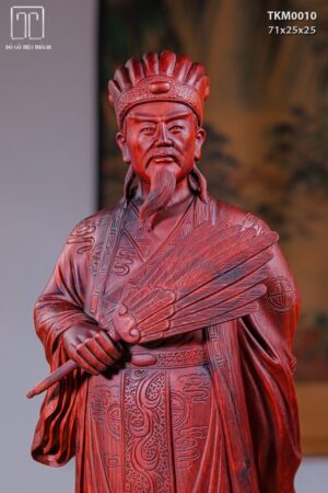 Khổng Minh Gia Cát Lượng Gỗ Tử Đàn