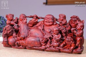 Di Lạc Ngũ Tiểu Tam Nghê Gỗ Tử Đàn