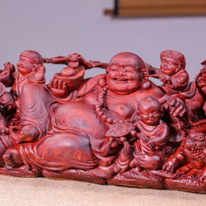 Di Lạc Ngũ Tiểu Tam Nghê Gỗ Tử Đàn