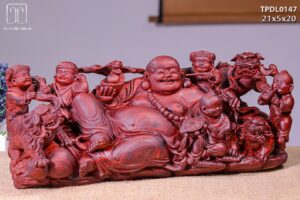 Di Lạc Ngũ Tiểu Tam Nghê Gỗ Tử Đàn