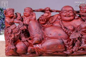 Di Lạc Ngũ Tiểu Tam Nghê Gỗ Tử Đàn