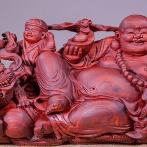 Di Lạc Ngũ Tiểu Tam Nghê Gỗ Tử Đàn