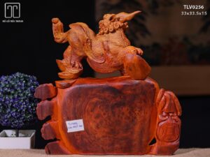 Tỳ Hưu Trấn Bao Tiền Gỗ Nu Hương