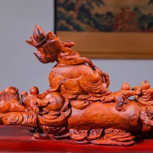 Di Lạc Vác Cành Sen Cửu Tiểu Gỗ Sưa
