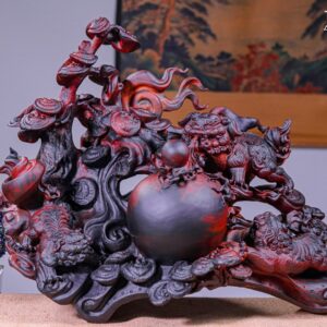 Tam Nghề Vờn Cầu Gỗ Trắc