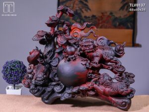 Tam Nghề Vờn Cầu Gỗ Trắc