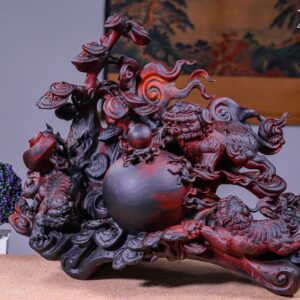 Tam Nghề Vờn Cầu Gỗ Trắc