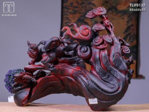Tam Nghề Vờn Cầu Gỗ Trắc