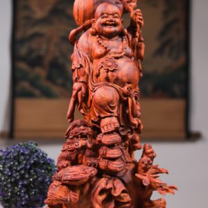 Di Lạc Nhất Nghê Vác Bao Tiền Gỗ Sưa