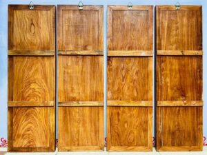 Tranh Gỗ Tứ Quý Tùng - Cúc - Trúc - Mai Gỗ Hương