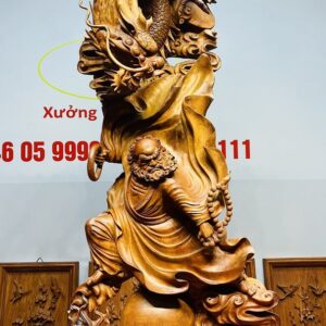 Đạt Ma Phục Long Gỗ Hương