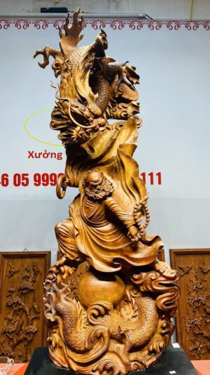 Đạt Ma Phục Long Gỗ Hương