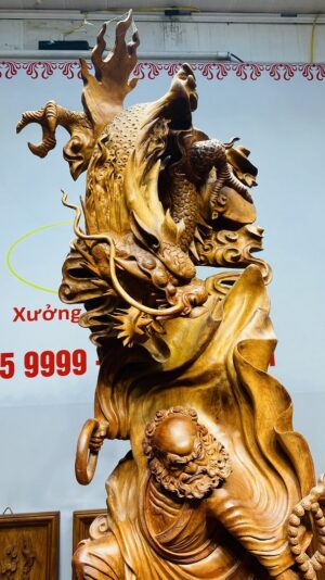Đạt Ma Phục Long Gỗ Hương