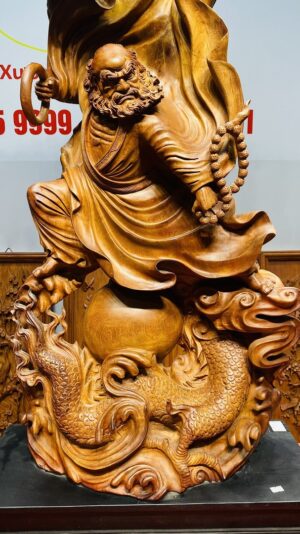 Đạt Ma Phục Long Gỗ Hương