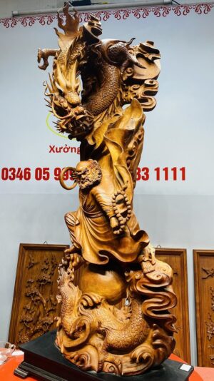 Đạt Ma Phục Long Gỗ Hương