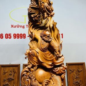 Đạt Ma Phục Long Gỗ Hương