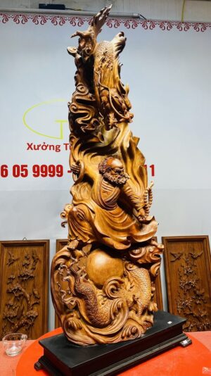 Đạt Ma Phục Long Gỗ Hương