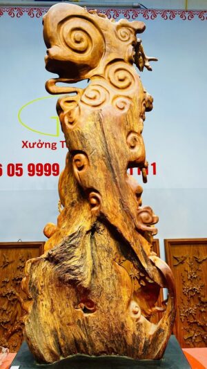 Đạt Ma Phục Long Gỗ Hương