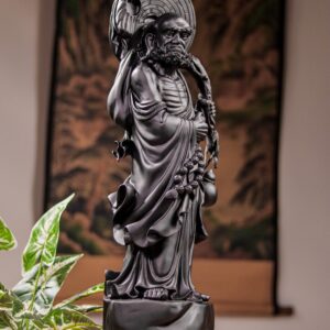 Đạt Ma Sư Tổ Gỗ Mun Sừng Khánh Hoà