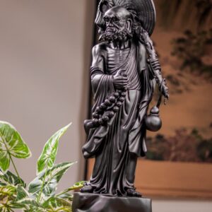 Đạt Ma Sư Tổ Gỗ Mun Sừng Khánh Hoà