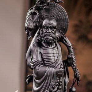 Đạt Ma Sư Tổ Gỗ Mun Sừng Khánh Hoà