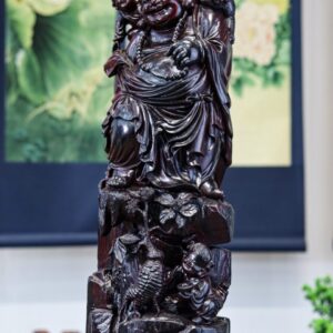 Tượng Phật Di Lặc Tử Đàn Tím