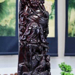 Tượng Phật Di Lặc Tử Đàn Tím